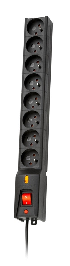 Protecție la supratensiune LX 810, 1L, 5,0m, negru