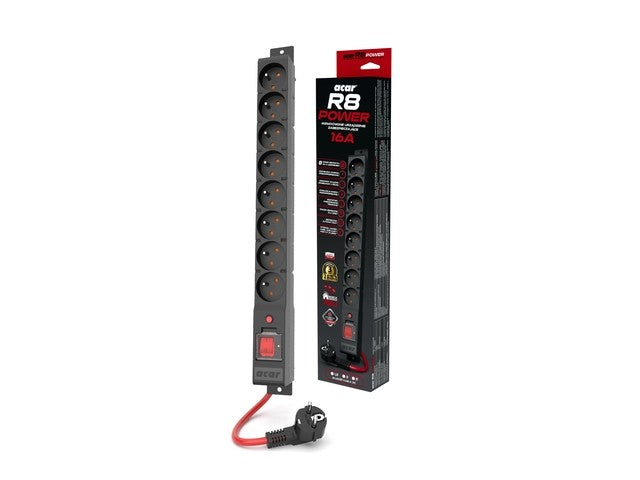 Prelungitor R8 POWER 3M 8X 230V PL 16A