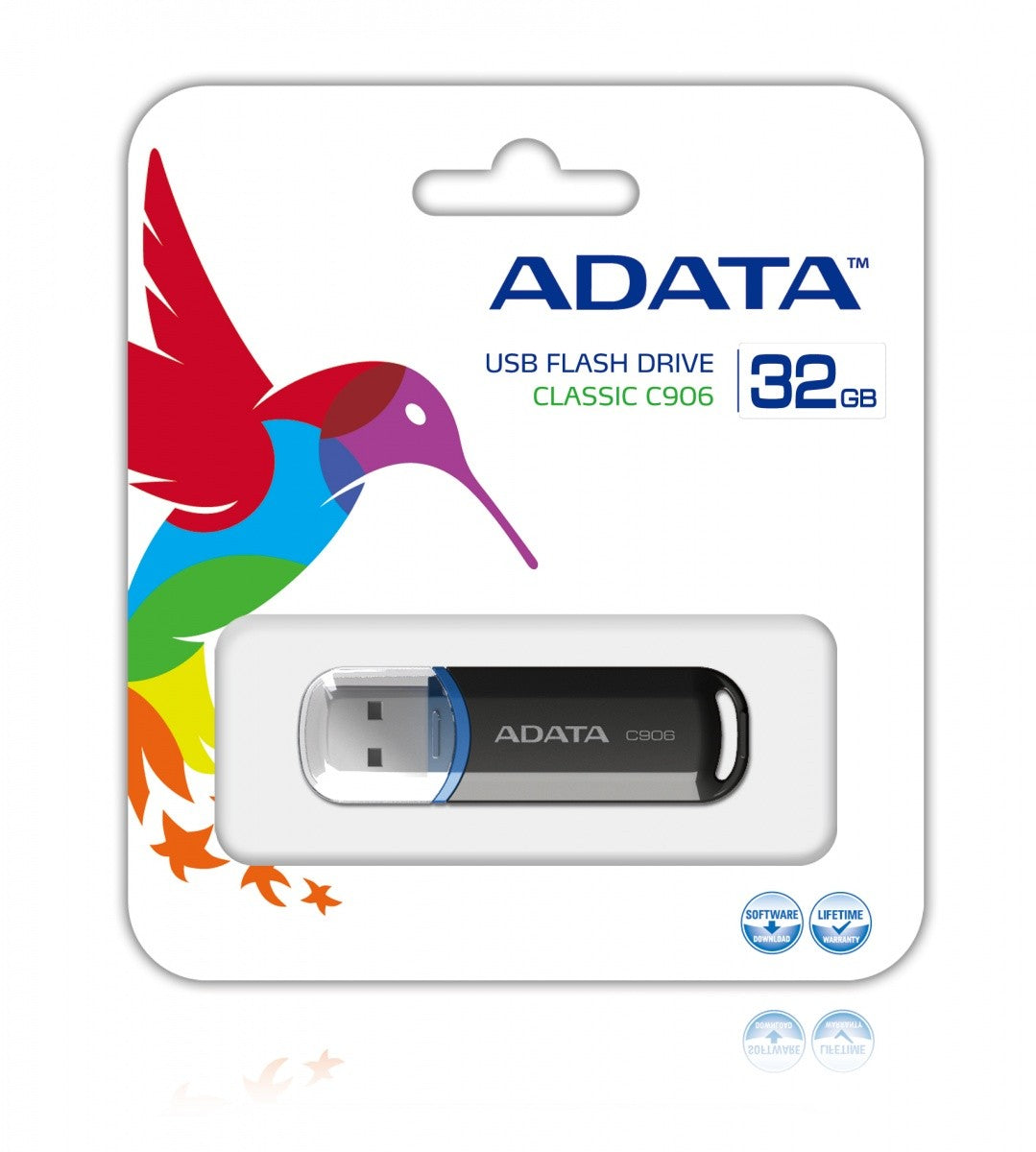 Unitate flash DashDrive Classic C906 32GB USB2.0 Neagră