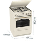 Aragaz electric pe gaz GKS6C71CLI