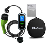 Încărcător mobil pentru mașini electrice EV cu reglare 2 în 1 Tip 2 | 3,5 kW | 230V | Wi-Fi | TUYA | SMART LIFE | LCD | 5 m