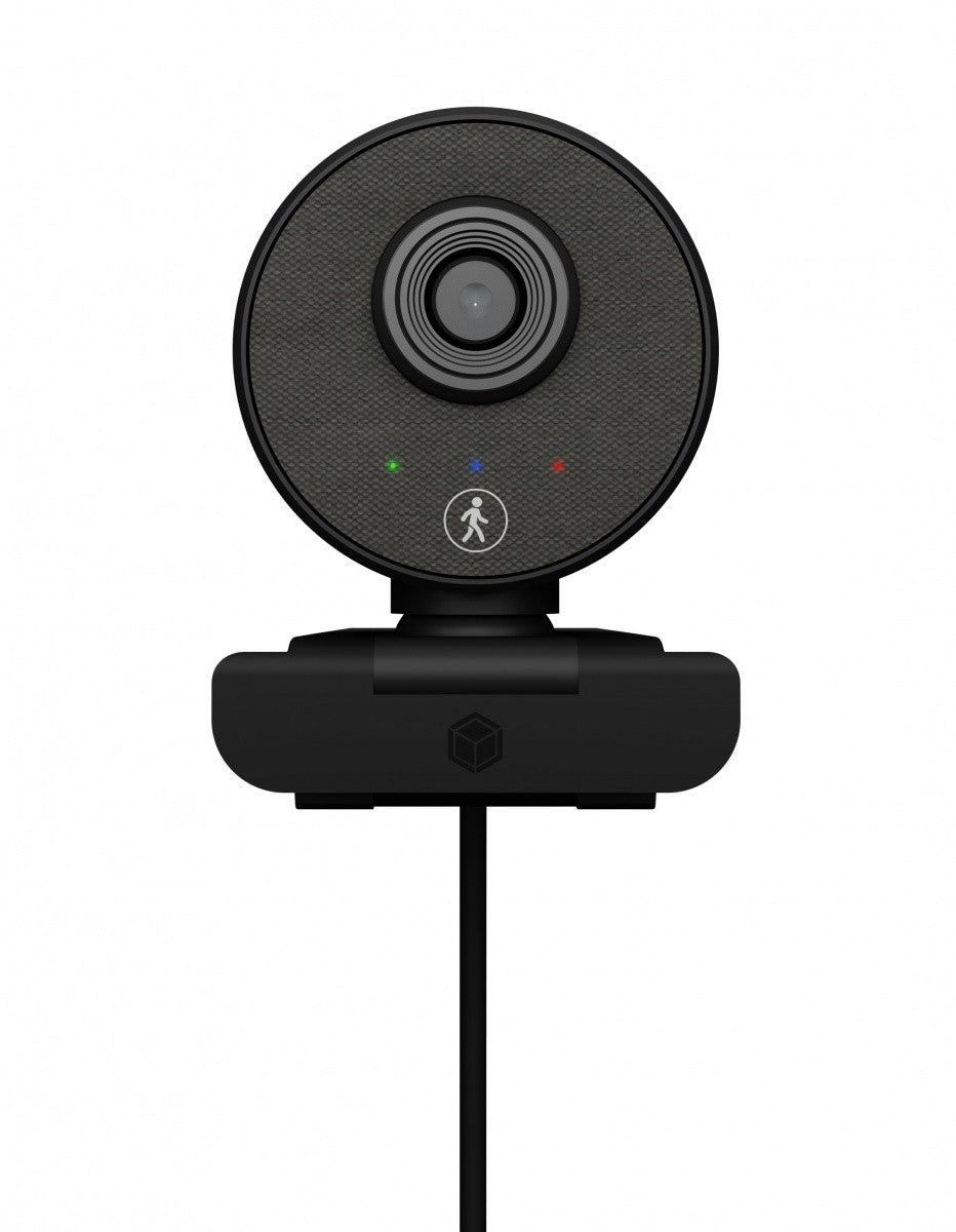 Cameră web IB-CAM501-HD FHD, 1080P, microfon încorporat, focalizare automată, unghi larg de vizualizare, urmărire automată