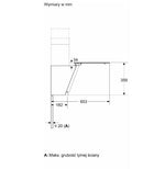Hotă albă DWK65DK20