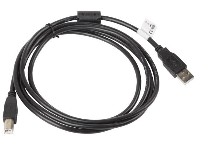 Cablu USB 2.0 AM-BM 1.8M cu ferită, negru