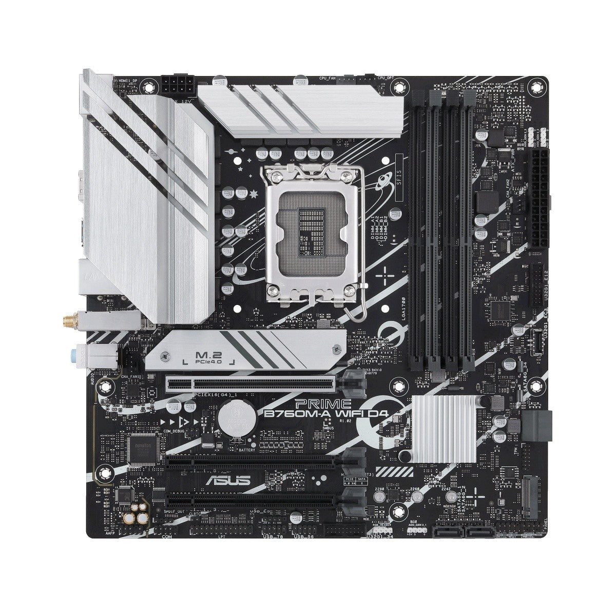 Placă de bază Prime B760M-A WIFI D4 s1700 4DDR4 HDMI mATX
