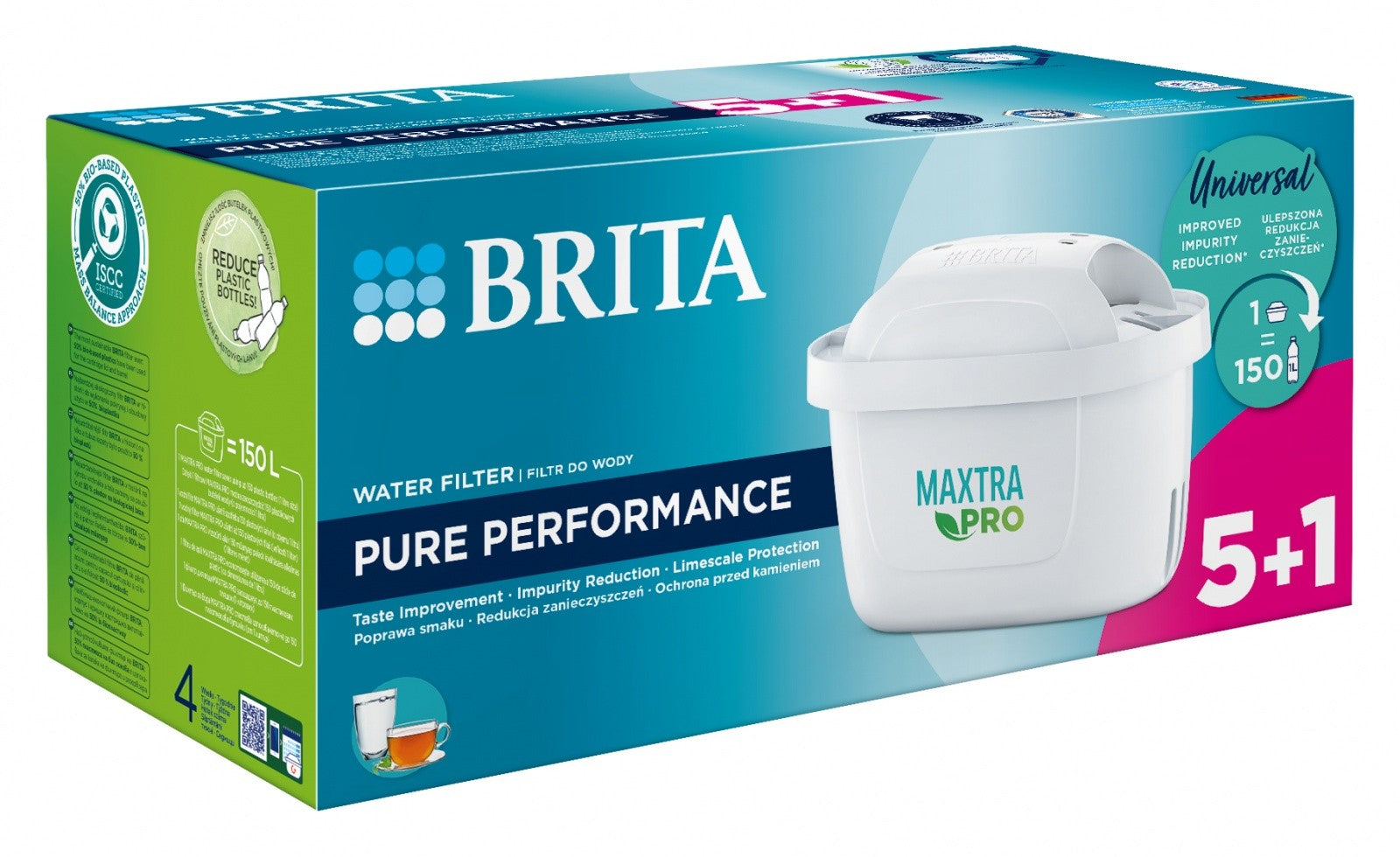 Cartuș de schimb Maxtra PRO Pure Performance 5+1 buc.