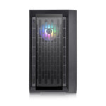 Carcasă CTE C750 Full Tower ARGB, sticlă securizată 14cmx3 - Negru