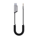 Adaptor transmițător AUX cu Bluetooth 5.3, funcție hands-free, TR-16