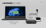 Stație de andocare USB-C DP cu alimentare duală HDMI 100W + încărcător universal 100W