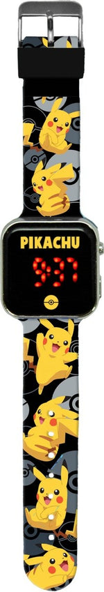 Ceas cu calendar LED Pokemon