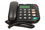 Telefon cu fir KXT480 BB, negru