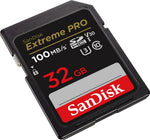 Card de memorie Extreme Pro SDHC 32GB 100/90MB/s V30 UHS-I U3