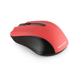 Mouse optic wireless WM9 negru și roșu