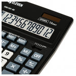 Calculator de birou negru CDB 1201BK
