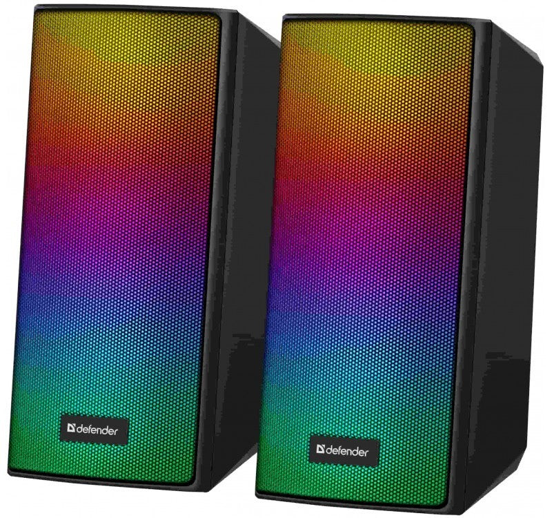 Boxe de calculator SPITFIRE 2.0 cu LED-uri USB de 6 W