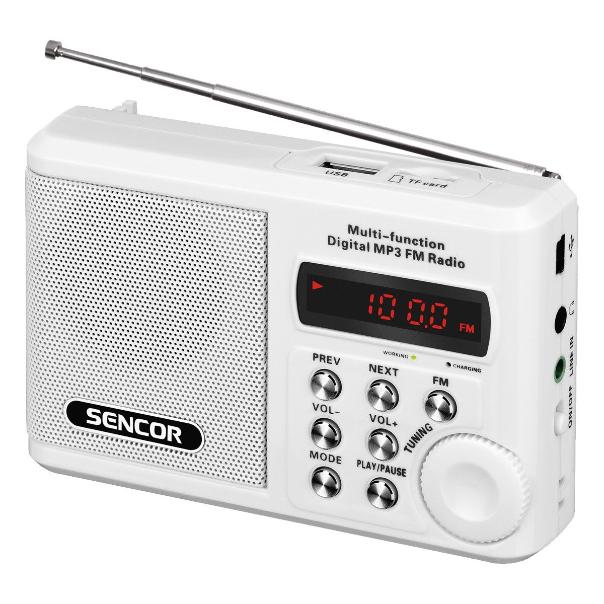 Radio SRD 215 W cu USB, MP3, SD