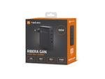 Încărcător de perete Ribera GAN 3xUSB-C + 1xUSB-A 100W negru