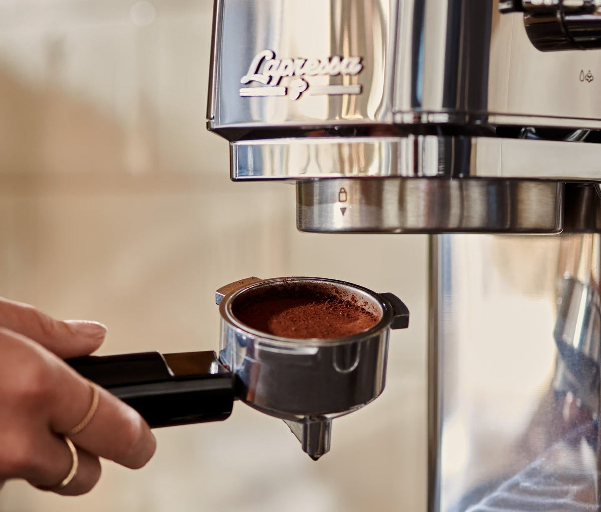 Espressor cu piston din oțel Lapressa