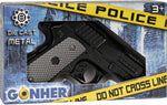 Pistol de poliție metalic Gonher cu 8 cartușe