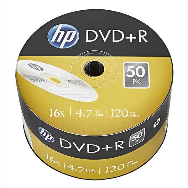 Discuri DVD+R HP 16x 4,7 GB 50P DRE00070-3 69305