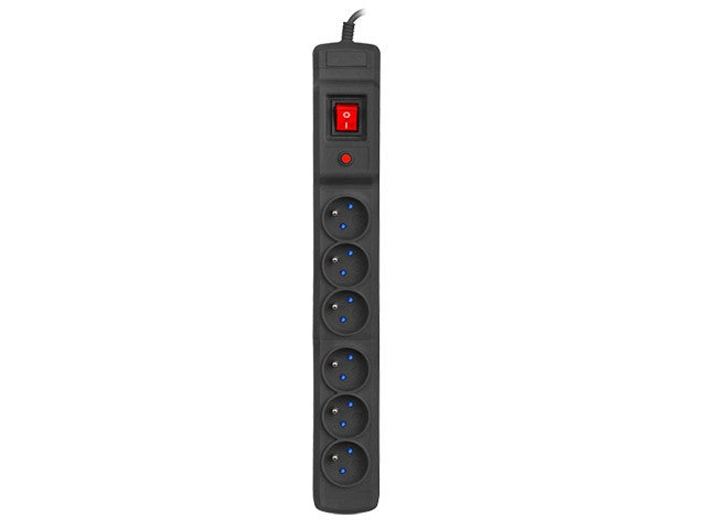 Prelungitor multifuncțional 3m 6M negru M6/30/CZ