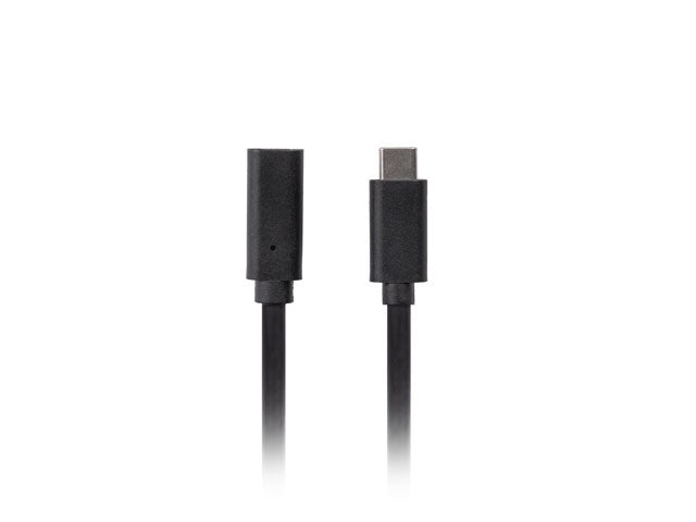 Cablu prelungitor USB-C M/F 3.1 1,5 m negru