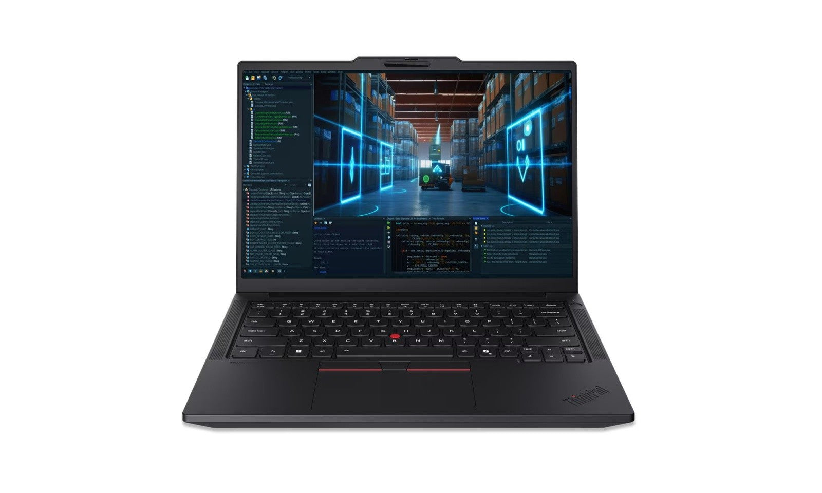 Stație de lucru mobilă ThinkPad P14s G7 21X00019PB W11Pro AI 7 PRO 450/48GB/1TB/INT/14.0 2.8K/Negru/Asistență Premier 3 ani + Compensare CO2