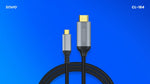 Cablu USB-C la HDMI v2.0b, 3 m, cupru CL-184