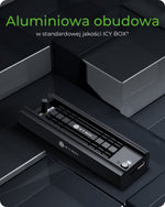 Stație de andocare IB-180MC-C31 M.2 NVMe și SATA, USB 3.2 (Gen2) Tip-C, Aluminiu