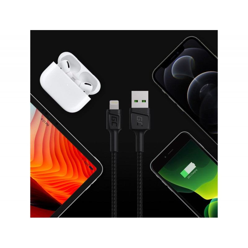 Cablu GC PowerStream USB - Lightning 120 cm