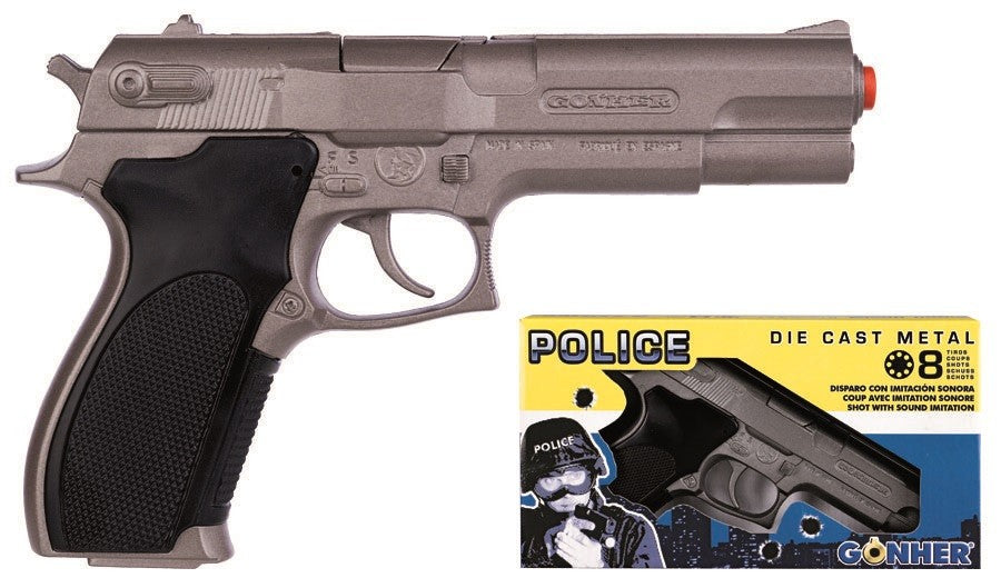 Pistol poliție metalic GONHER 45/0