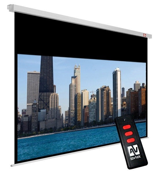 Ecran electric Cinema Electric 270 (16:9, 270x220 cm, alb, suprafață mată)
