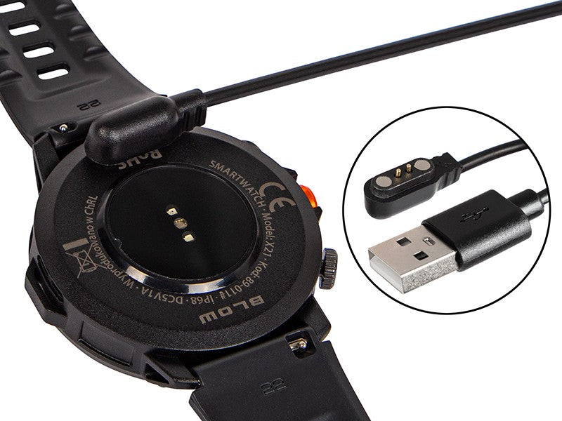 Ceas inteligent X21 Bluetooth negru