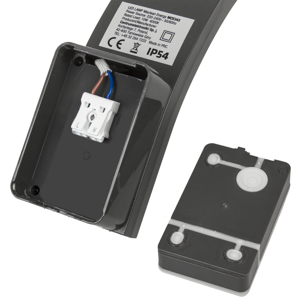Lampă de perete LED pentru fațadă 10W MCE343 GR