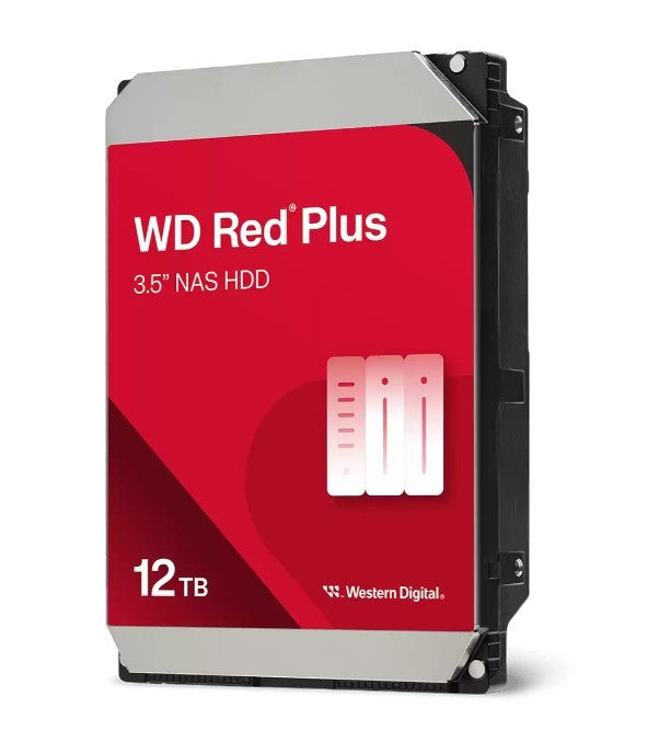 HDD Disc Red Plus 12TB 3,5'' 512MB/7200RPM WD120EFGX