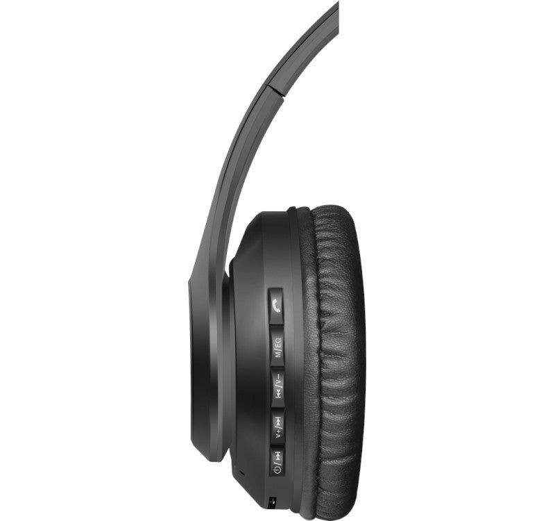 Căști wireless Freemotion B552 over-ear cu microfon, negre