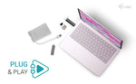 Chip USB-C/USB-A, cititor de carduri SD/TF, 2xUSB