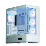 Obudowa P50 DS Alb Mid-Tower cu 4 ventilatoare ARGB