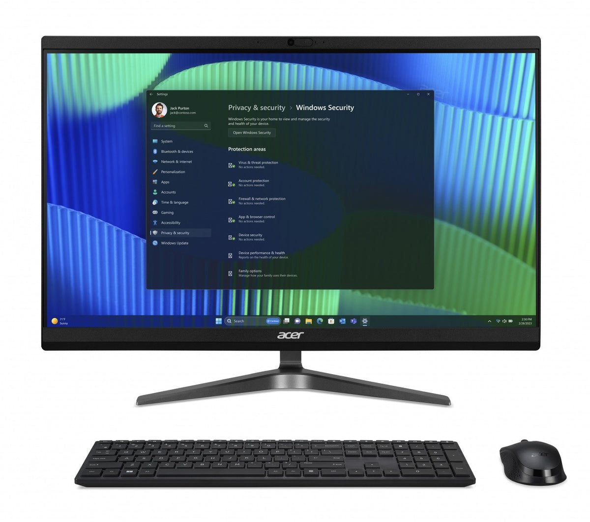 Computer All in One Veriton Vero VZ2724G i5-14400 8/512/23,8 inchi Win11 Pro