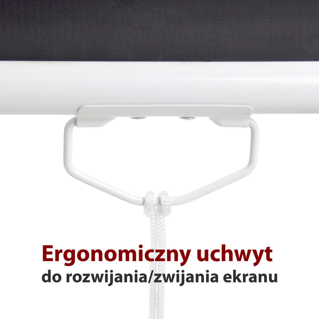 Ecran manual semiautomat 1:1 96" 244x244cm MS-96 1:1