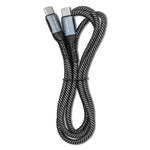Cablu USB 2.0 Tip-C | USB 2.0 Tip-C 100W | QC 3.0 | PD | 1.5m | Negru