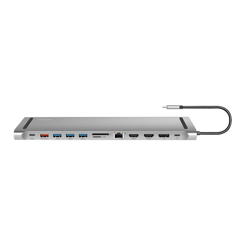 USB 3.2, USB-C, stație de andocare cu 12 porturi, PD