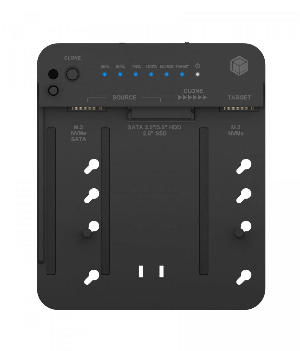 Stație de clonare și andocare IB-2913MCL-C31 pentru SSD și HDD M.2 NVMe