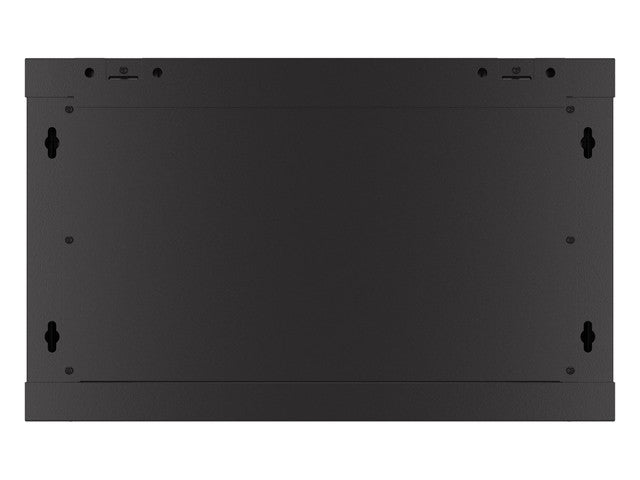 Dulap de perete 19 inch 6U 600x450 uși perforate (pachet plat) negru