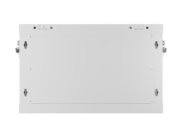 Dulap rack de perete de 19 inch, 6U, 600x450, cu uși perforate (pachet plat), gri