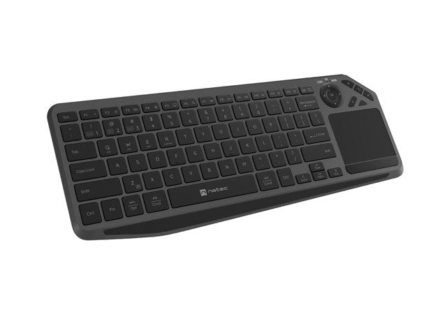 Tastatură wireless Turbot 2 subțire pentru Smart TV, BT+ 2.4 GHz