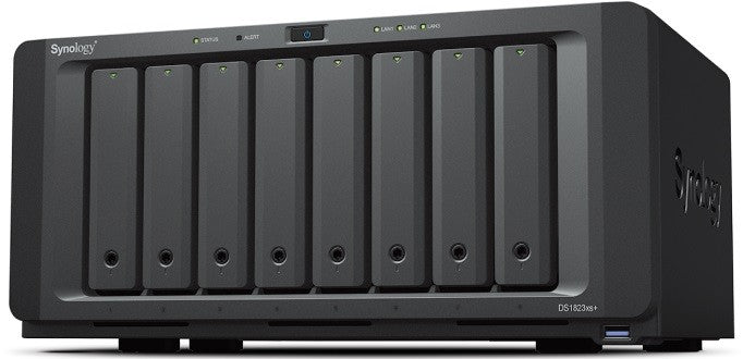 Server NAS DS1823xs+ 8x0HDD 4 Core V1780B 3,35Ghz 8GB DDR4 ECC 250W 5Y