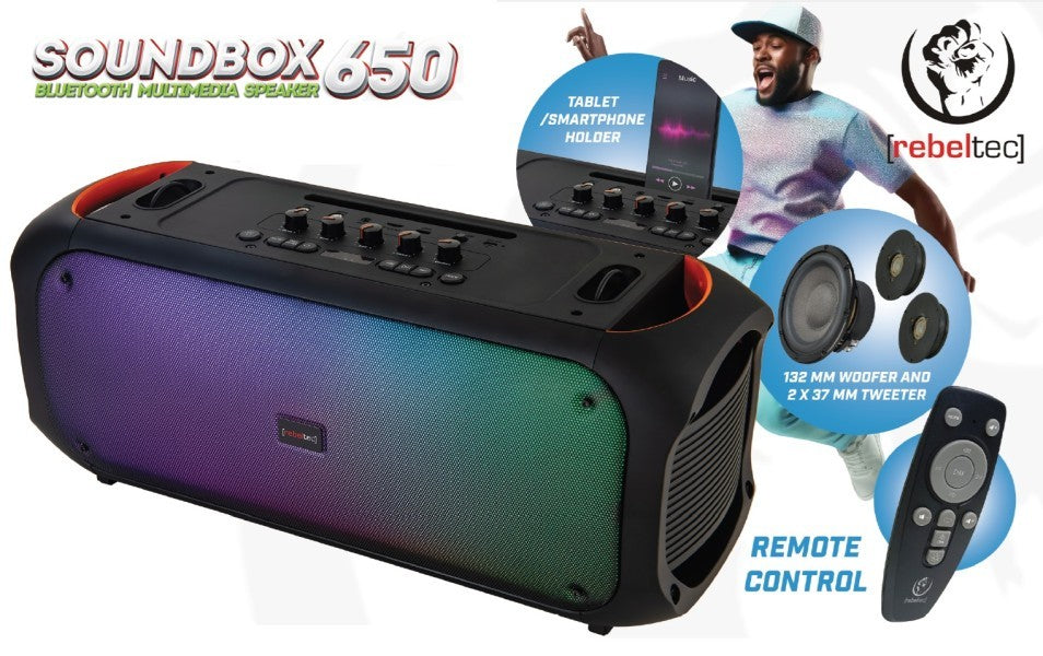 Boxă Bluetooth FM/USB SoundBox 650