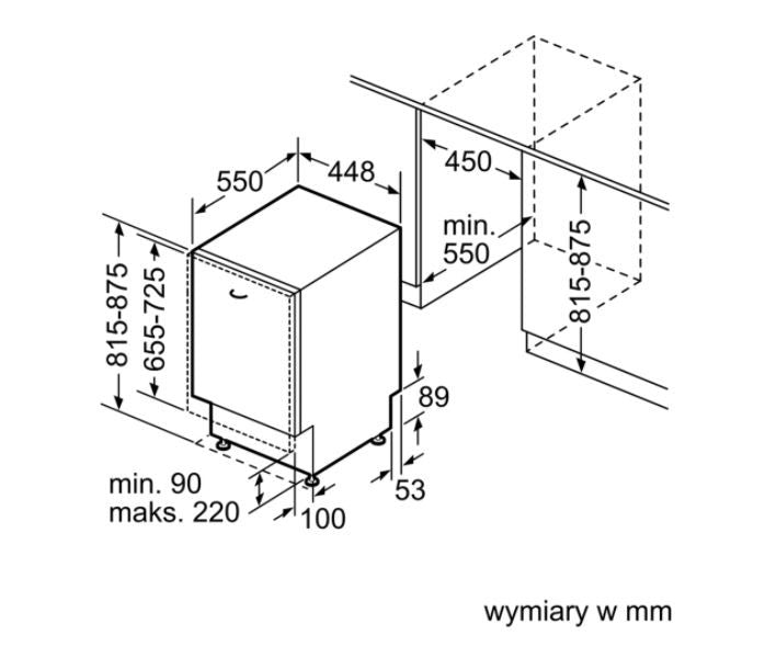 Mașină de spălat vase SPV2IKX10E