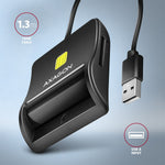 Cititor de carduri de identitate și card SD/microSD/SIM USB CRE-SM3SD